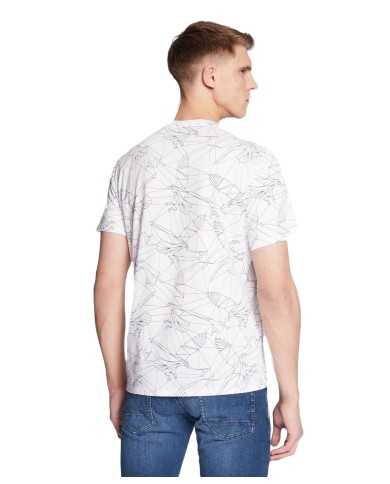 ARMANI EXCHANGE T-shirt Uomo 3RZTBP ZJ9TZ P-EM cotone con fantasia ... ARMANI EXCHANGE T-shirt Uomo 3RZTBP ZJ9TZ P-EM cotone con fantasia ...