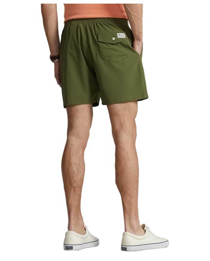 RALPH LAUREN Boxer mare Uomo 710901591 P-EM nylon con taschino post...