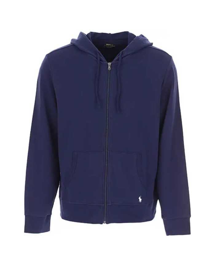 felpa con cappuccio navy da uomo con logo ricamo | RALPH LAUREN felpa con cappuccio navy da uomo con logo ricamo | RALPH LAUREN