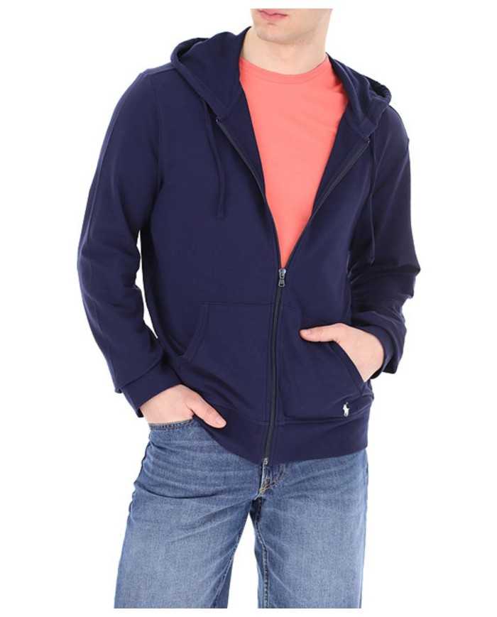 felpa con cappuccio navy da uomo con logo ricamo | RALPH LAUREN felpa con cappuccio navy da uomo con logo ricamo | RALPH LAUREN