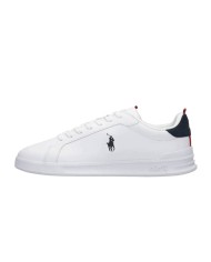 sneakers white/navy/red con logo ricamo su lato | RALPH LAUREN sneakers white/navy/red con logo ricamo su lato | RALPH LAUREN