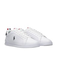 sneakers white/navy/red con logo ricamo su lato | RALPH LAUREN sneakers white/navy/red con logo ricamo su lato | RALPH LAUREN