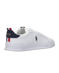 sneakers white/navy/red con logo ricamo su lato | RALPH LAUREN sneakers white/navy/red con logo ricamo su lato | RALPH LAUREN