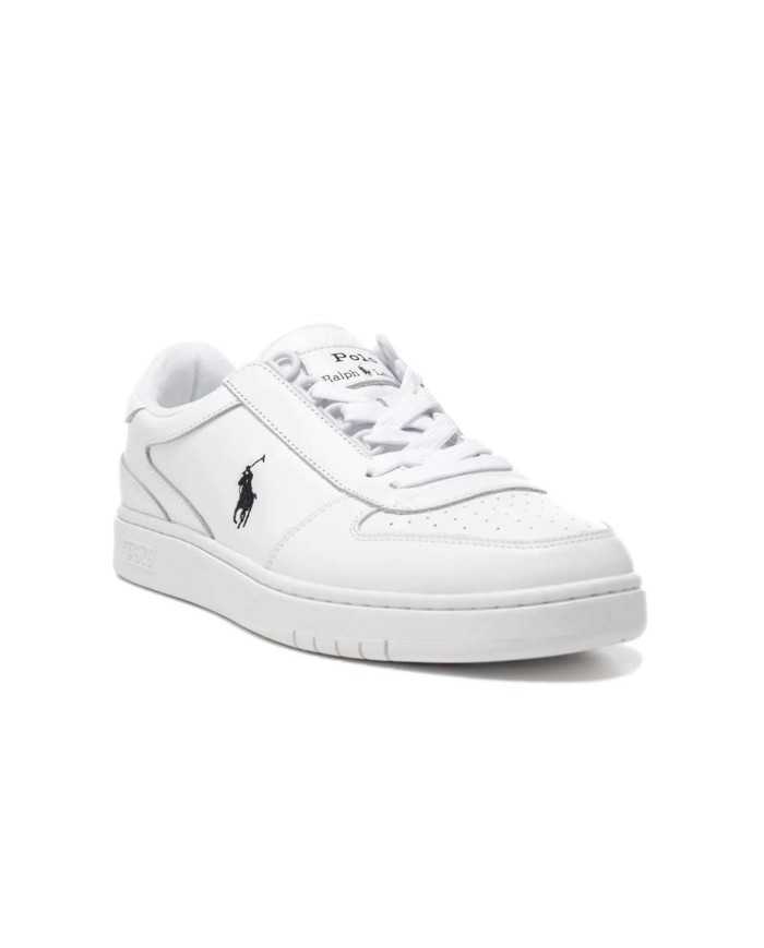sneakers bianche e nere classiche con vari loghi | RALPH LAUREN sneakers bianche e nere classiche con vari loghi | RALPH LAUREN
