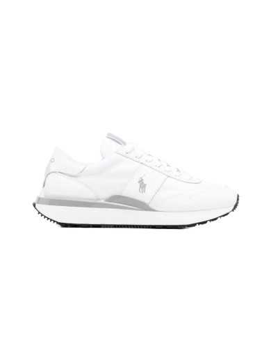 sneakers bianca da uomo con logo ricamo logo e scritta | RALPH LAUREN sneakers bianca da uomo con logo ricamo logo e scritta | RALPH LAUREN