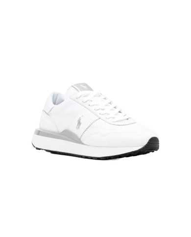 sneakers bianca da uomo con logo ricamo logo e scritta | RALPH LAUREN sneakers bianca da uomo con logo ricamo logo e scritta | RALPH LAUREN