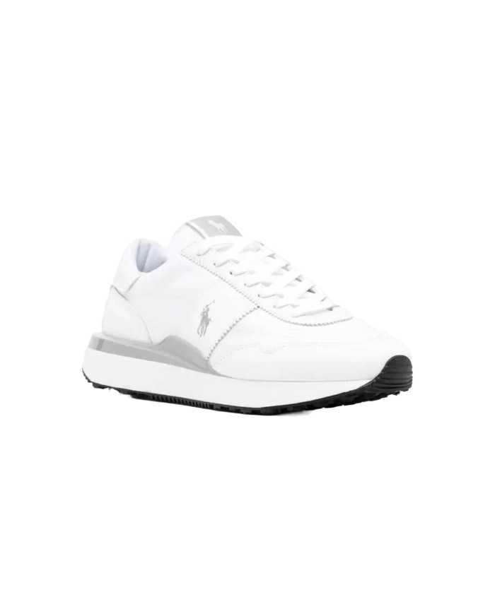 sneakers bianca da uomo con logo ricamo logo e scritta | RALPH LAUREN sneakers bianca da uomo con logo ricamo logo e scritta | RALPH LAUREN