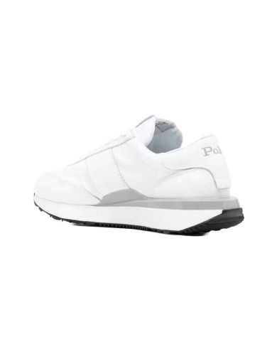 sneakers bianca da uomo con logo ricamo logo e scritta | RALPH LAUREN sneakers bianca da uomo con logo ricamo logo e scritta | RALPH LAUREN