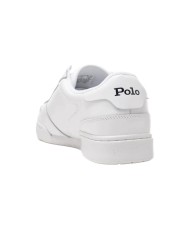 sneakers bianche e nere da uomo con logo ricamo | RALPH LAUREN sneakers bianche e nere da uomo con logo ricamo | RALPH LAUREN