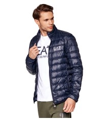 piumino night blue da uomo con imbottitura in piuma d'oca | EA7 piumino night blue da uomo con imbottitura in piuma d'oca | EA7