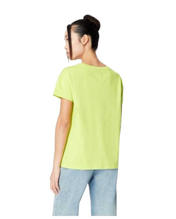 t-shirt mirage da donna con logo stampato grande | ARMANI EXCHANGE