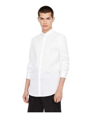 camicia bianca da uomo con collo button-down | ARMANI EXCHANGE camicia bianca da uomo con collo button-down | ARMANI EXCHANGE