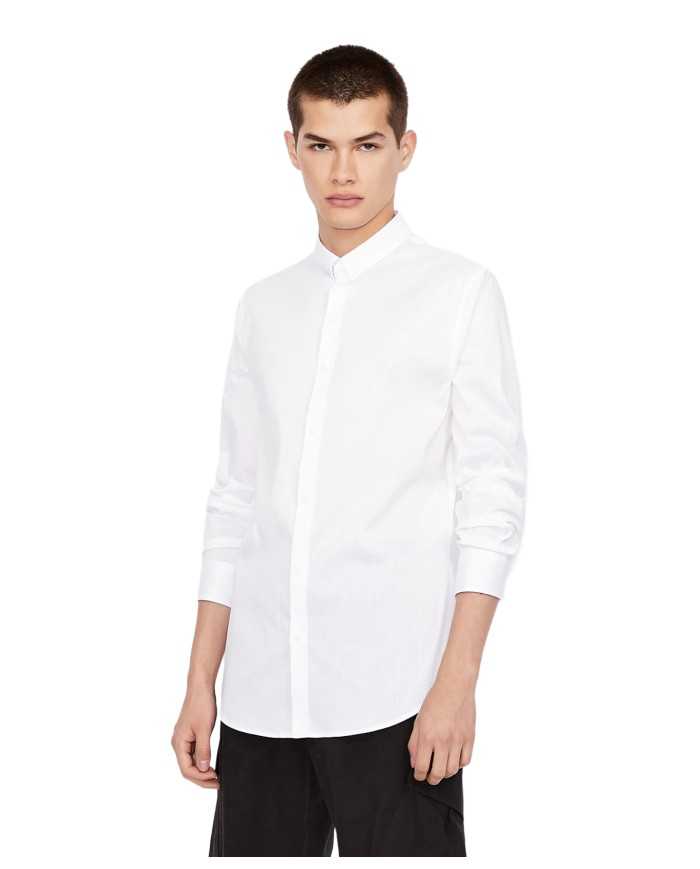 camicia bianca da uomo con collo button-down | ARMANI EXCHANGE camicia bianca da uomo con collo button-down | ARMANI EXCHANGE
