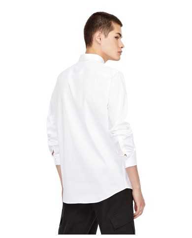 camicia bianca da uomo con collo button-down | ARMANI EXCHANGE camicia bianca da uomo con collo button-down | ARMANI EXCHANGE