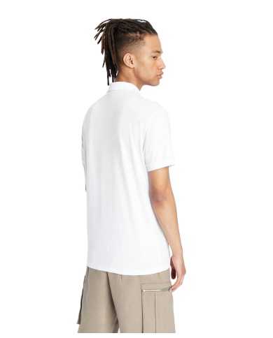 polo bianca da uomo mono colore con logo | ARMANI EXCHANGE polo bianca da uomo mono colore con logo | ARMANI EXCHANGE