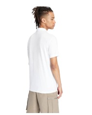 polo bianca da uomo mono colore con logo | ARMANI EXCHANGE