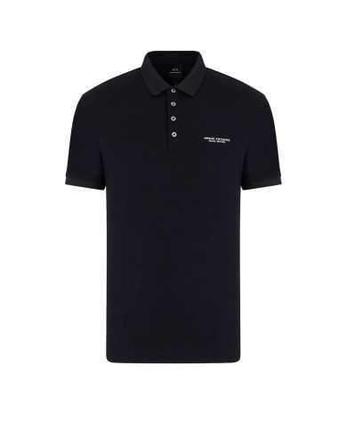 Polo da uomo navy con logo in alto a destra | ARMANI EXCHANGE Polo da uomo navy con logo in alto a destra | ARMANI EXCHANGE