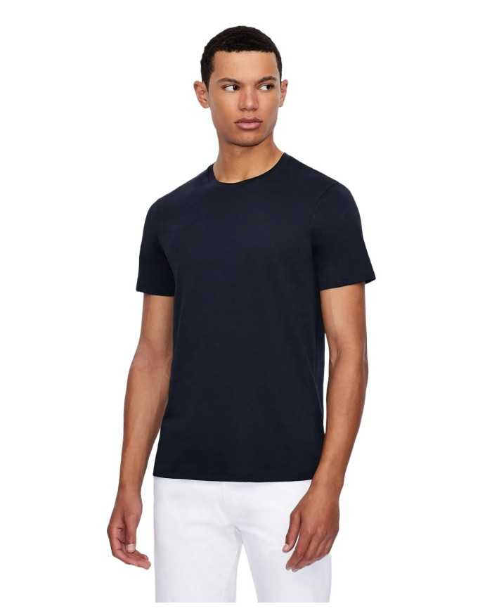 T-shirt da uomo navy in jersey di cotone | ARMANI EXCHANGE T-shirt da uomo navy in jersey di cotone | ARMANI EXCHANGE