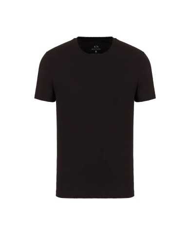 t-shirt nera da uomo in jersey di cotone | ARMANI EXCHANGE t-shirt nera da uomo in jersey di cotone | ARMANI EXCHANGE