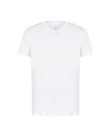 T-shirt da uomo bianca in jersey di cotone | ARMANI EXCHANGE T-shirt da uomo bianca in jersey di cotone | ARMANI EXCHANGE