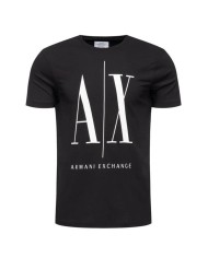 ARMANI EXCHANGE T-shirt Uomo 8NZTPA ZJH4Z P-EM cotone logato al cen...