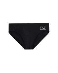 costume mare nero da uomo con spacchi laterali | EA7 costume mare nero da uomo con spacchi laterali | EA7