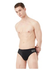 costume mare nero da uomo con spacchi laterali | EA7 costume mare nero da uomo con spacchi laterali | EA7