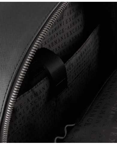 zaino nero da uomo con pattern logo interno/esterno | ARMANI EXCHANGE zaino nero da uomo con pattern logo interno/esterno | ARMANI EXCHANGE