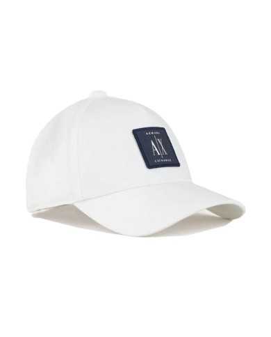 berretto bianco da uomo con logo frontale | ARMANI EXCHANGE berretto bianco da uomo con logo frontale | ARMANI EXCHANGE