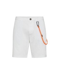 bermuda bianco da uomo con piegature a chino | SUN68 bermuda bianco da uomo con piegature a chino | SUN68