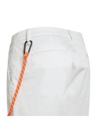 bermuda bianco da uomo con piegature a chino | SUN68 bermuda bianco da uomo con piegature a chino | SUN68