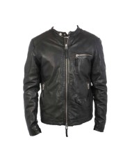 giubbotto stile vintage nero da uomo | THE JACK LEATHERS