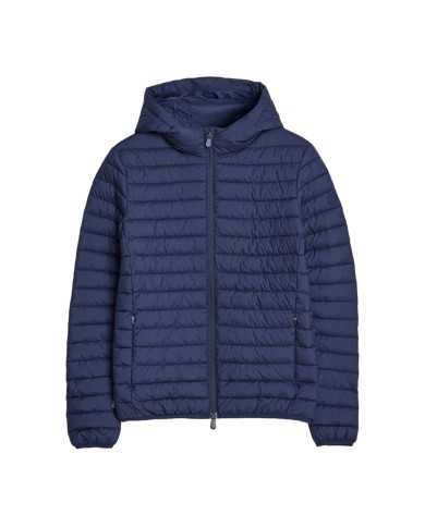 piumino navy blue da uomo trapuntato con cappuccio | SAVE THE DUCK piumino navy blue da uomo trapuntato con cappuccio | SAVE THE DUCK