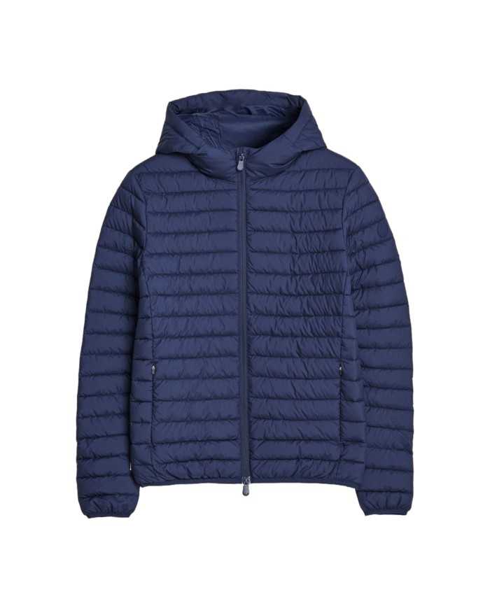 piumino navy blue da uomo trapuntato con cappuccio | SAVE THE DUCK piumino navy blue da uomo trapuntato con cappuccio | SAVE THE DUCK