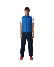 gilet snorkel blue e da uomo in nylon senza maniche | SAVE THE DUCK