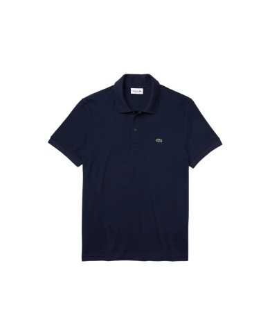 polo blue navy da uomo con maniche e colletto a costine | LACOSTE polo blue navy da uomo con maniche e colletto a costine | LACOSTE
