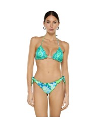 FK Bikini Donna FK23-1500U P-EM triangolo con slip brasiliano e fan...