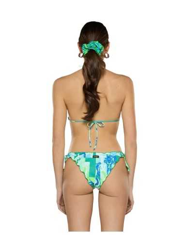 FK Bikini Donna FK23-1500U P-EM triangolo con slip brasiliano e fan...