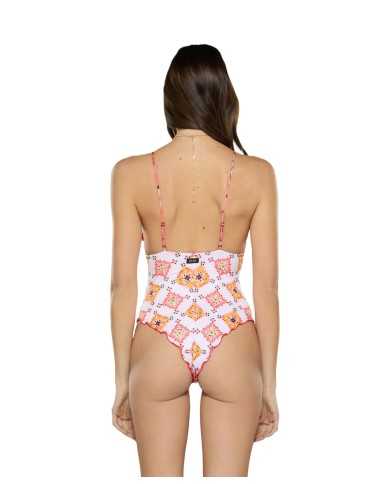 monokini frou frou da donna con fantasia all-over | FK