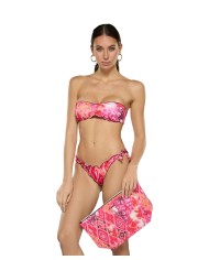 bikini con slip brasiliano da donna con fantasia all-over | FK bikini con slip brasiliano da donna con fantasia all-over | FK