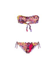 FK Bikini Donna FK23-1549U P-EM fascia con slip brasiliano e fantas...