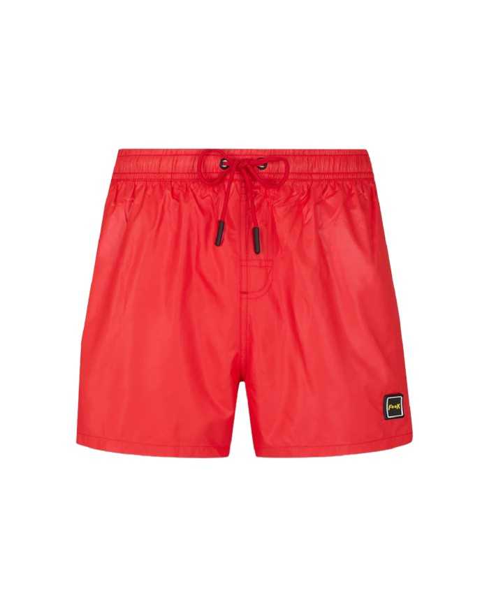 short mare rosso militare da uomo con coulisse | FK short mare rosso militare da uomo con coulisse | FK