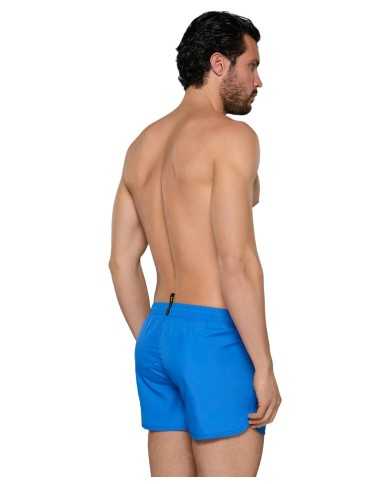 short mare royal da uomo con logo cucito e chiusura a zip | FK