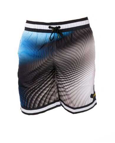 short mare da uomo con fantasia astratta su tessuto | FK short mare da uomo con fantasia astratta su tessuto | FK