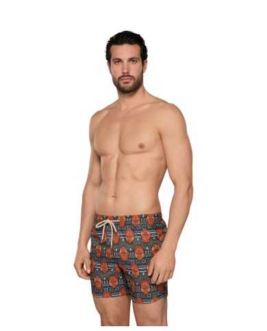 short mare da uomo con fantasia gorilla all-over | FK short mare da uomo con fantasia gorilla all-over | FK