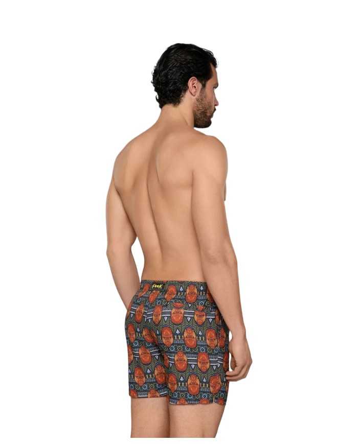 short mare da uomo con fantasia gorilla all-over | FK short mare da uomo con fantasia gorilla all-over | FK