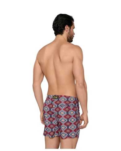 short mare da uomo con fantasia rombi all-over | FK short mare da uomo con fantasia rombi all-over | FK