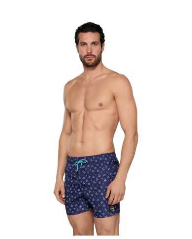short mare da uomo con fantasia àncore all-over | FK short mare da uomo con fantasia àncore all-over | FK