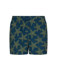 short mare da uomo con fantasia stelle marine all-over | FK