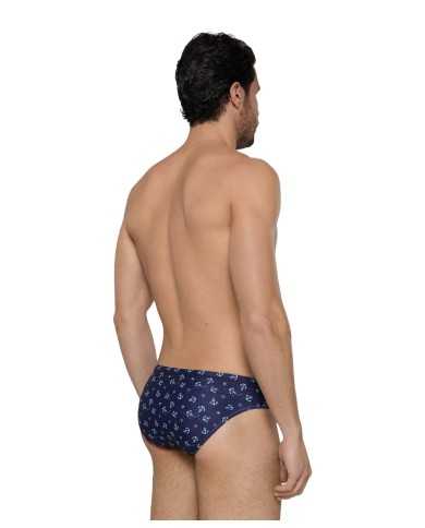 FK Slip Uomo FK23-2199U P-EM mare PL con fantasia marine sul tessut... FK Slip Uomo FK23-2199U P-EM mare PL con fantasia marine sul tessut...